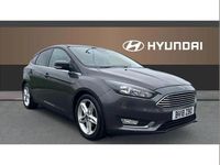 Used Ford Focus Titanium 125 HP (91 kW) 2018 Grey Hatchback