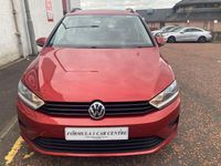 Used VW Golf Sportsvan S 108 HP (79 kW) 2015 Red MPV