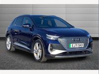 Used Audi Q4 e-tron S-Line 150 kW (204 HP) 2022 Blue SUV