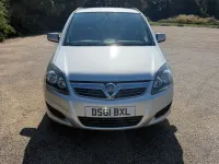 Used Vauxhall Zafira 120 HP (88 kW) 2012 Silver MPV