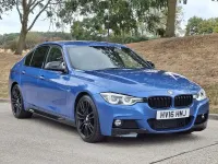Used BMW 320 M Sport 2016 Blue Sedan