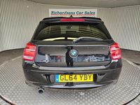 Used BMW 116 Sport Line 136 HP (100 kW) 2014 Black Hatchback