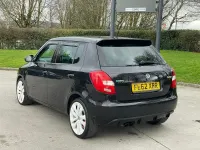 Used Skoda Fabia vRS 180 HP (132 kW) 2012 Black Hatchback