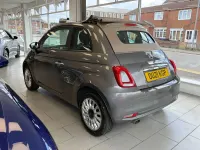 Begagnad Fiat 500C Lounge 2021 Grå Cab