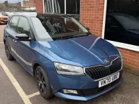 Używany Skoda Fabia Colour Edition 95 KM (69 kW) 2020 Niebieski Hatchback
