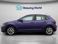 Used VW Polo Style 95 HP (69 kW) 2023 Purple Hatchback