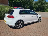 Begagnad VW Golf VII GT 2014 Vit Halvkombi