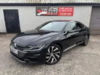 Used VW Arteon R-line 190 HP (139 kW) 2018 Black Hatchback