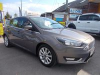 Used Ford Focus Titanium 125 HP (91 kW) 2016 Grey Hatchback