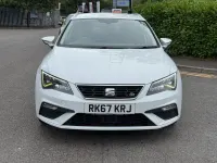 Used Seat Leon ST FR 150 HP (110 kW) 2017 White Estate