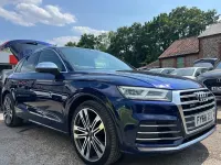 Used Audi SQ5 Comfort 354 HP (260 kW) 2018 Blue SUV