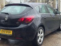 Used Vauxhall Astra SRi 2011 Black Hatchback