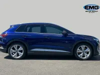 Used Audi Q4 e-tron S-Line 150 kW (204 HP) 2022 Blue SUV