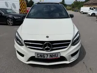 Used Mercedes B200 AMG Line Premium Plus 2017 White Hatchback