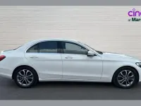Used Mercedes C220 168 HP (123 kW) 2017 White Sedan