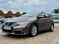 Used Honda Civic EX 2012 Brown Hatchback