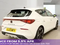 Used Cupra Leon 150 HP (110 kW) 2023 White Hatchback