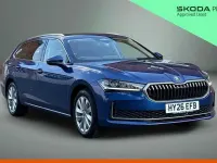 New Skoda Superb SE Technology 150 HP (110 kW) 2026 Cobalt blue metallic Estate