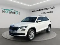 Used Skoda Kodiaq SE 150 HP (110 kW) 2018 White SUV