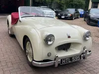 Used Triumph TR2 1954 White Cabriolet