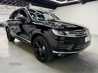 Used VW Touareg R-line Plus 262 HP (192 kW) 2017 Black SUV