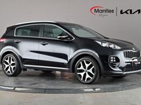 Used Kia Sportage GT-Line 174 HP (127 kW) 2016 Black SUV