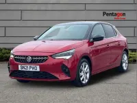 Used Vauxhall Corsa Elite 100 HP (73 kW) 2021 Red Hatchback