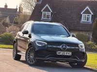 Used Mercedes GLC300 AMG line 2020 Black Estate