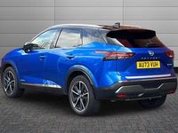 Used Nissan Qashqai Tekna 190 HP (139 kW) 2023 Magnetic blue with pearl black roof SUV