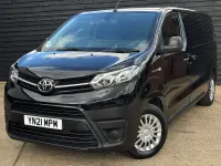 Used Toyota Proace 100 kW (136 HP) 2021 Black MPV