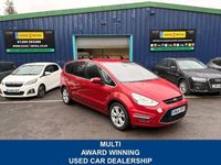 Used Ford S-MAX Titanium 140 HP (102 kW) 2014 Red MPV