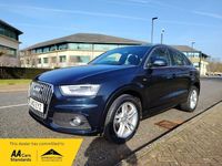 Begagnad Audi Q3 S-Line 140 HK (102 kW) 2012 Blå SUV