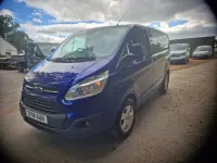 Used Ford Transit Custom Limited 2018 Blue Van