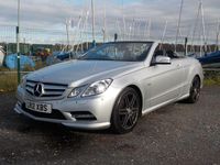 Used Mercedes E220 Sport Edition 170 HP (125 kW) 2012 Silver Cabriolet