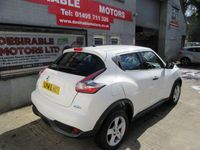 Gebraucht Nissan Juke Visia 110 PS (80 kW) 2014 Weiß SUV