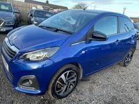 Used Peugeot 108 Allure 72 HP (52 kW) 2019 Blue Hatchback