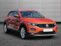 Used VW T-Roc SEL 115 HP (84 kW) 2019 Orange SUV