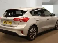 Used Ford Focus Zetec 101 HP (74 kW) 2019 Silver Hatchback