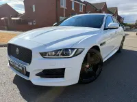 Used Jaguar XE R-Sport 180 HP (132 kW) 2018 White Sedan