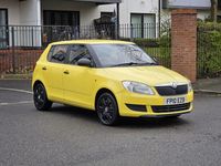 Used Skoda Fabia 2010 Yellow Hatchback