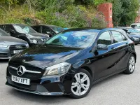 Used Mercedes A180 2018 Black Hatchback
