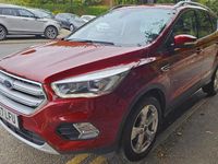 Used Ford Kuga ST-Line X 150 HP (110 kW) 2017 Red SUV