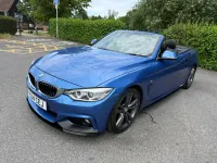 Used BMW 428 M Sport 2014 Blue Cabriolet