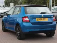 Used Skoda Fabia Colour Edition 88 HP (64 kW) 2016 Blue Hatchback