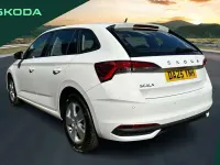 Used Skoda Scala SE 113 HP (83 kW) 2025 White Hatchback