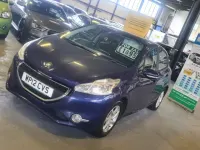 Used Peugeot 208 Active 68 HP (50 kW) 2012 Blue Hatchback