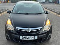 Used Vauxhall Corsa 2011 Black Hatchback