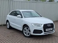 Used Audi Q3 S-Line 150 HP (110 kW) 2016 White SUV