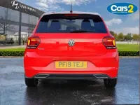 Used VW Polo R-line 94 HP (69 kW) 2019 Red Hatchback