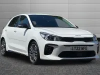 Used Kia Rio GT-Line S 118 HP (86 kW) 2022 Clear white Hatchback